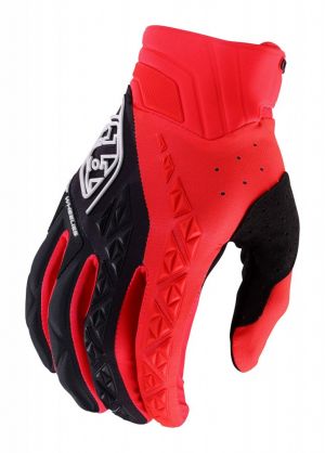 Troy Lee Designs SE Pro Glove, Solid, glo red