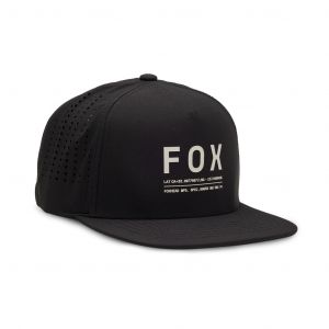 Fox męska czapka z daszkiem Non Stop Tech Snapback Black